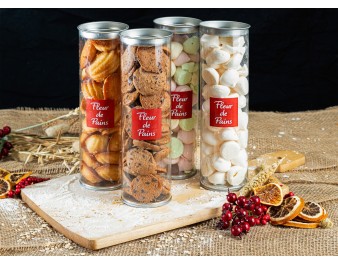 Tube de meringues trio artisanales | Fleur de Pains