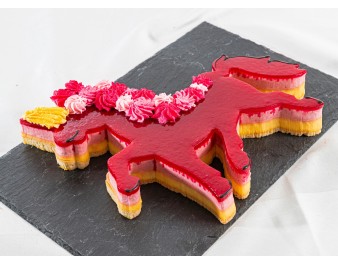 Gâteau Licorne framboise citron | Fleur de Pains