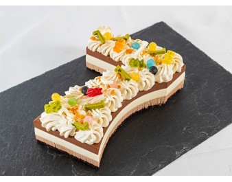 Le Number cake 6 personnes