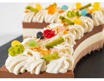 Le Number cake 6 personnes