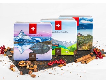Coffret chocolats suisses 9 Cervins | Fleur de Pains