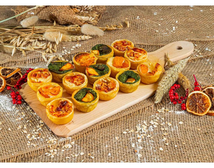 Le Plateau de mini quiches Le Plateau de mini quiches