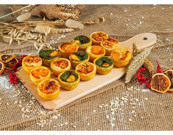 Plateau de mini-quiches apéritif | Fleur de Pains