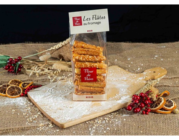 Flûtes au fromage croustillantes | Fleur de Pains