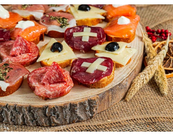 Le Plateau de mini canapés - Dès 24 pièces