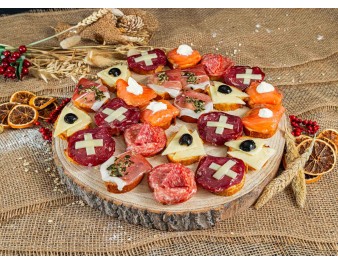 Le Plateau de mini canapés