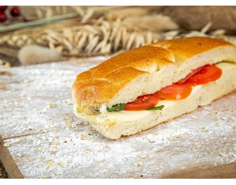 Focaccia tomate mozzarella italienne | Fleur de Pains