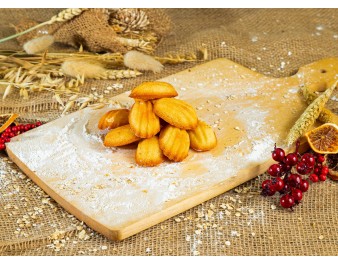 Madeleines nature pur beurre 190 g | Fleur de Pains