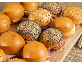 Plateau mini sandwichs pain bagnat | Fleur de Pains