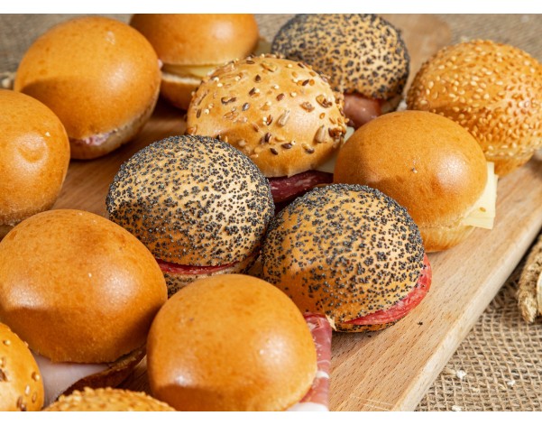 Plateau mini sandwichs pain bagnat | Fleur de Pains