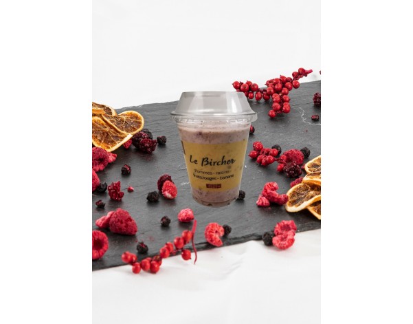 Bircher avoine yaourt fruits frais | Fleur de Pains