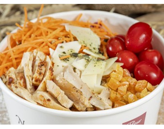 Salade poulet abricot sec sans gluten | Fleur de Pains